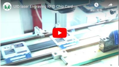 Laser Laser Engling RFID Chip Card
